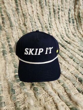 2026 Masters Navy 'SKIP IT' Rope-Trim Golf Hat